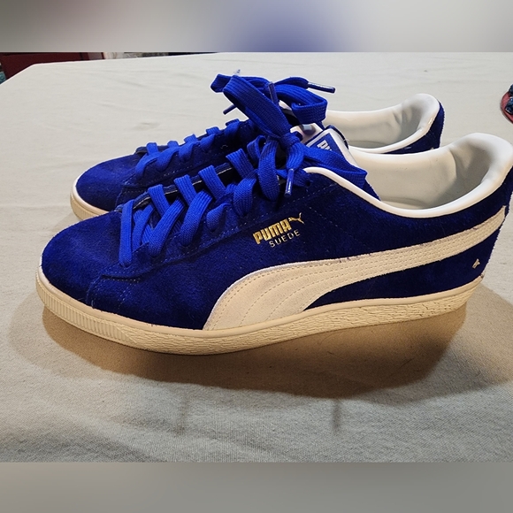 Puma Other - Puma Suede Royal Blue Sneakers